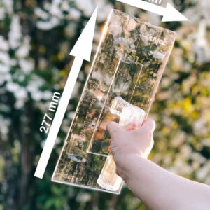 Duyar Canlı Ipek Sıva Malası (ŞEFFAF MİKA MALA) | 12.5x27.7 Cm