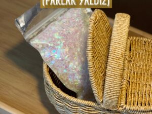 HOLOGRAMLI İRİ YAPRAK SİM 40 gr (PARLAK YALDIZ)